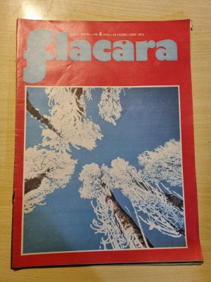 flacara 16 februarie 1974-art. orasul buhusi, merele de voinesti,cenaclul foto