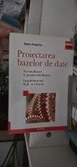 marin fotache proiectarea bazelor de date