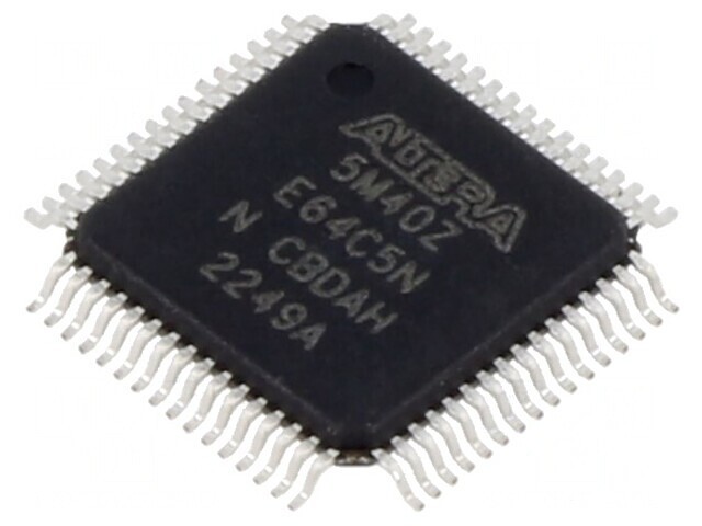 FPGA SMD EQFP64 40 Macrocelule 54 I/O 1.8V 152MHz