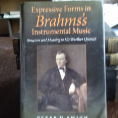 EXPRESSIVE FORMS IN BRAHMS'S INSTRUMENTAL MUSIC - PETER H. SMITH (FORME EXPRESIVE ALE MUZICII INSTRUMENTALE A LUI BRAHMS)
