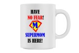 Cana alba personalizata Super Mom, INOVATIX&reg;. 330ml