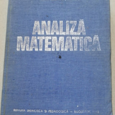 Marcel Rosculet - Analiza matematica 1979