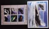 R.GUINEEA-BALENE- 1coala mica a 6 v+1 colita-MNH** -RG 212A