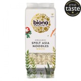 Biona Asia Noodles Spelta Bio, 250g - Paste Fainoase Vegane, Ingrediente Ecologice