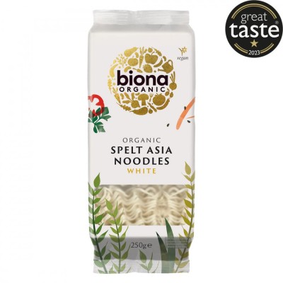 Asia noodles din spelta, bio, 250g, Biona foto