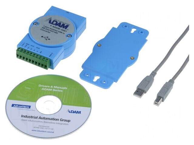 Convertor USB la RS232/RS422/RS485 2 Porturi 10-30VDC