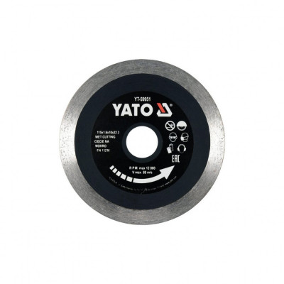 Disc diamantat continuu 115mm Yato YT-59951 foto