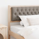 VidaXL Tăblie cap Altele Maroniu și taupe 100 cm Lemn masiv de pin 879027