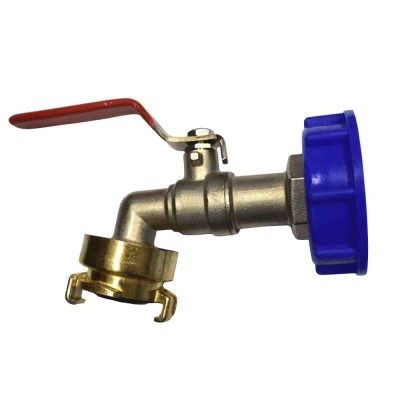 Robinet Container IBC cu Adaptor S60, Robinet Scurgere IBC foto