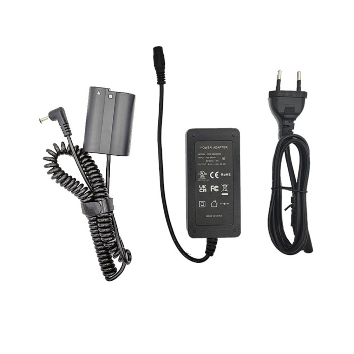 Alimentator Nikon EP-5B 8.4V 3A 230V EU Dummy Battery Camera Adapter Spring Cord