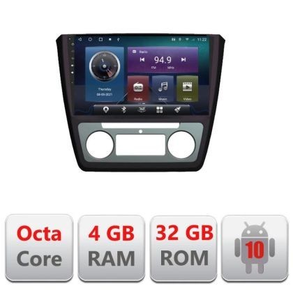 Navigatie Skoda Yeti 2009-2014 C-YETI Octa Core cu Android Radio Bluetooth Internet GPS WIFI 4+32GB CarStore Technology