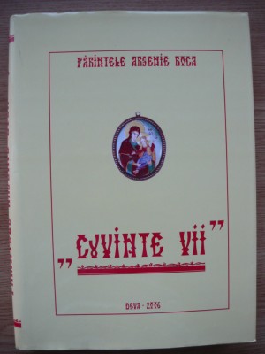 ARSENIE BOCA - CUVINTE VII - 2006 foto