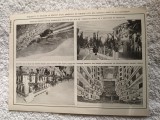 afis prezentare agremente si distractii sportive ,hoteluri,Coasta de Azur ,1950