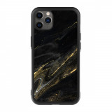 Husa iPhone 11 Pro - Skino Gold Dust, Negru - Auriu