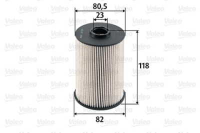 Filtru combustibil VALEO 587924 foto