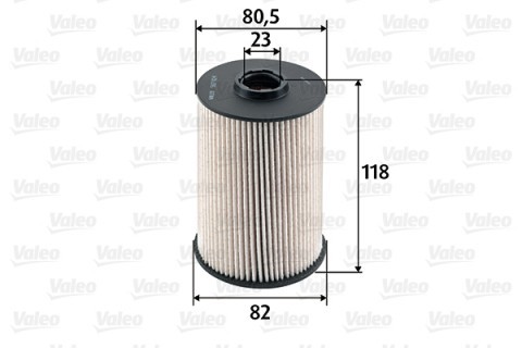 Filtru combustibil VALEO 587924