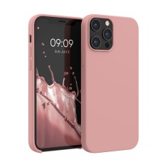 Husa pentru Apple iPhone 12 Pro Max, Silicon, Roz, 52644.193