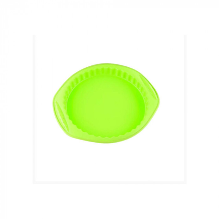 Forma de copt, silicon, verde, 30, 5 x 27, 3 x 3, 2 cm, Kinghoff