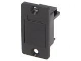 Capac de protecție negru plastic 29mm Slim, CLIFF