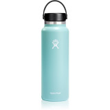 Hydro Flask Wide Mouth Flex Cap sticlă termos culoare Turquoise 946 ml