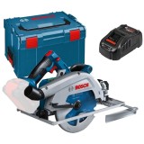 Bosch GKS 18V-68 GC BITURBO + GAL 1880 CV - Fierastrau circular fara acumulatori Li-Ion 18 V - Ah 190x30 mm valiza speciala + Incarcator acumulatori