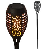 Lampa solara tip torta, LED SMD 1.2W, senzor incorporat, IP44, timp functionare 8 ore, negru