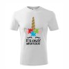 Tricou Personalizat- It s okay to be different