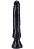Dildo Negru Toy Joy, Dong Starter, TPE, 16 cm