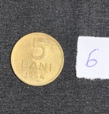 Moneda 5 bani 1954 RPR