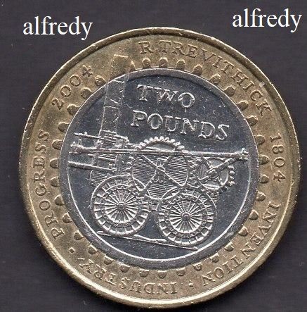 Anglia, Marea Britanie,2004 2 Pounds, Comemorativa, Trevithich
