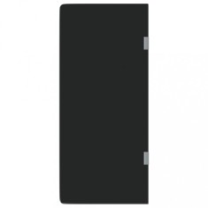 Ecran intimitate pisoar perete negru 90x40cm sticla securizata foto