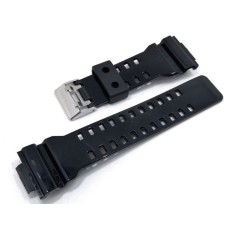 Curea neagra din silicon pentru ceas CASIO G-Shock 16mm