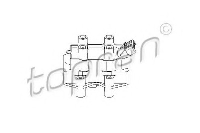 Bobina inductie OPEL ASTRA G Hatchback (F48, F08) (1998 - 2009) TOPRAN 206 638 foto