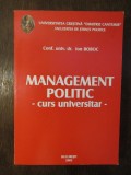 MANAGEMENT POLITIC-ION BOBOC CU DEDICATIE SI AUTOGRAF