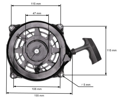 Demaror BRIGGS-STRATTON 497680 foto