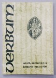 VERBUM , REVISTA CATOLICA , ANUL I , NUMERELE 1 - 6 , IANUARIE - IUNIE 1990