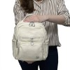 Rucsac tip Ghiozdanel dama din Piele Ecologica, Multe Compartimente, Micutz&reg;, 25x30x12 cm
