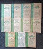 Gazeta Matematica 1986, Colectie Completa (12 Volume), Matematica, Stiinta, Limba Romana