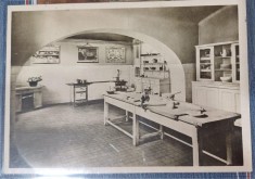 Carte postala - Scoala centrala de fete din Bucuresti: Sala de gospodarie