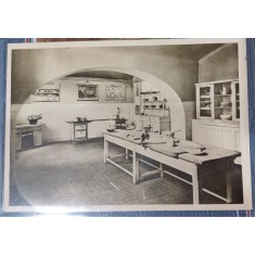 Carte postala - Scoala centrala de fete din Bucuresti: Sala de gospodarie