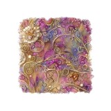 Sticker decorativ, Abstract, Roz, 55 cm, 6596ST