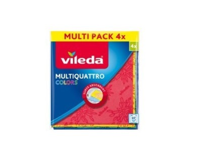Lavete universale 4 buc, Vileda Multiquattro, multicolor foto