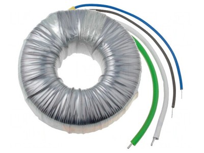 Transformator Toroidal 160VA 230V 18V 8,89A Cabluri foto