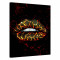 Tablou Canvas, Tablofy, Lava Lips, Printat Digital, 50 &times; 70 cm