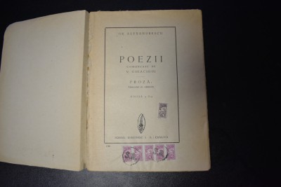 Gr. Alexandrescu - Poezii si proza foto