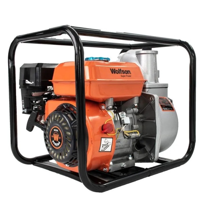 WOLFSON - MOTOPOMPA DE APA WT-30 - BENZINA 6.5 CP PowerTool TopQuality