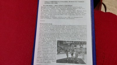 Program ICIM Arad - LMK sF. GHEORGHE foto