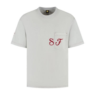 Ferrari tricou de bărbați Graphic grey F1 Team 2025 - XL foto