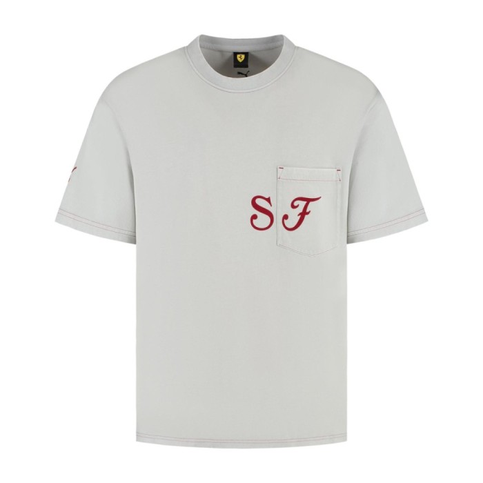 Ferrari tricou de bărbați Graphic grey F1 Team 2025 - XL