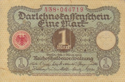 GERMANIA 1 marca 1920 XF!!! foto